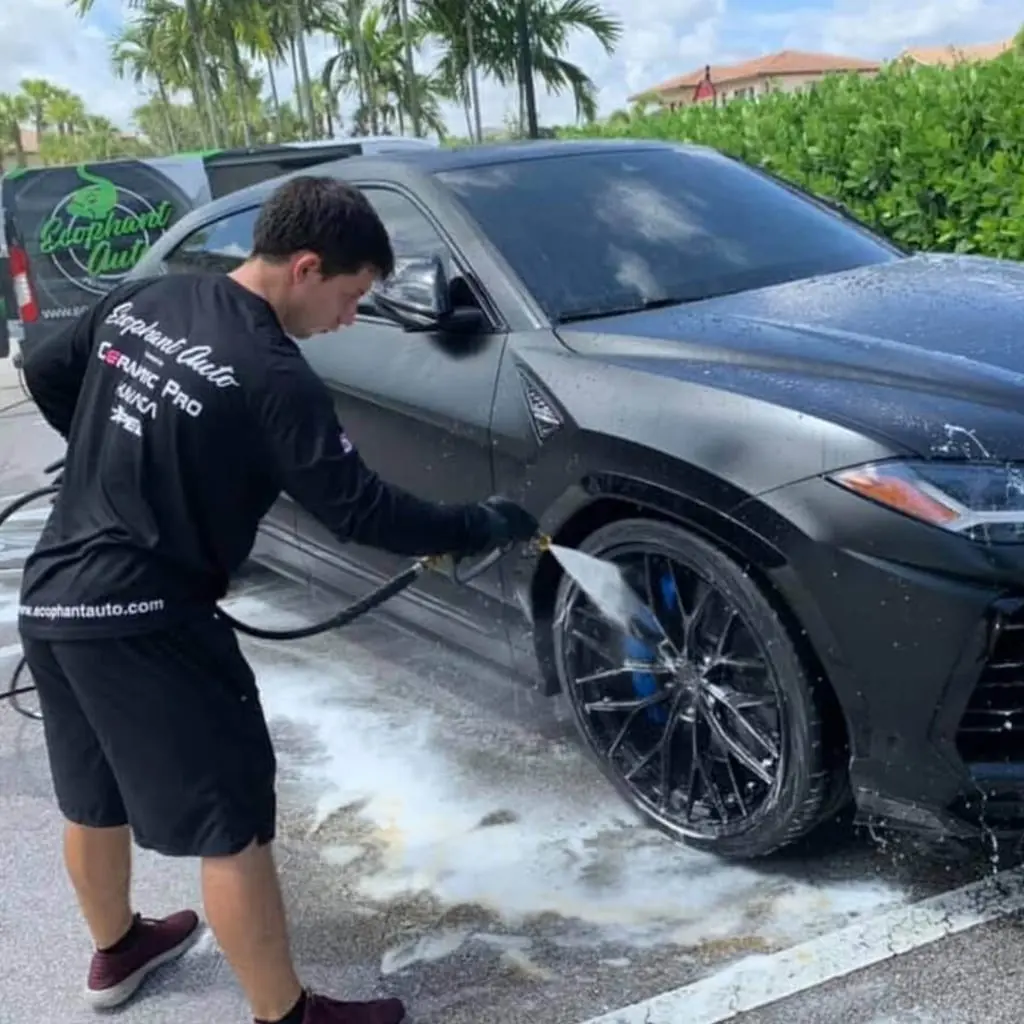 Auto detailing at Ecophant Auto Boca Raton