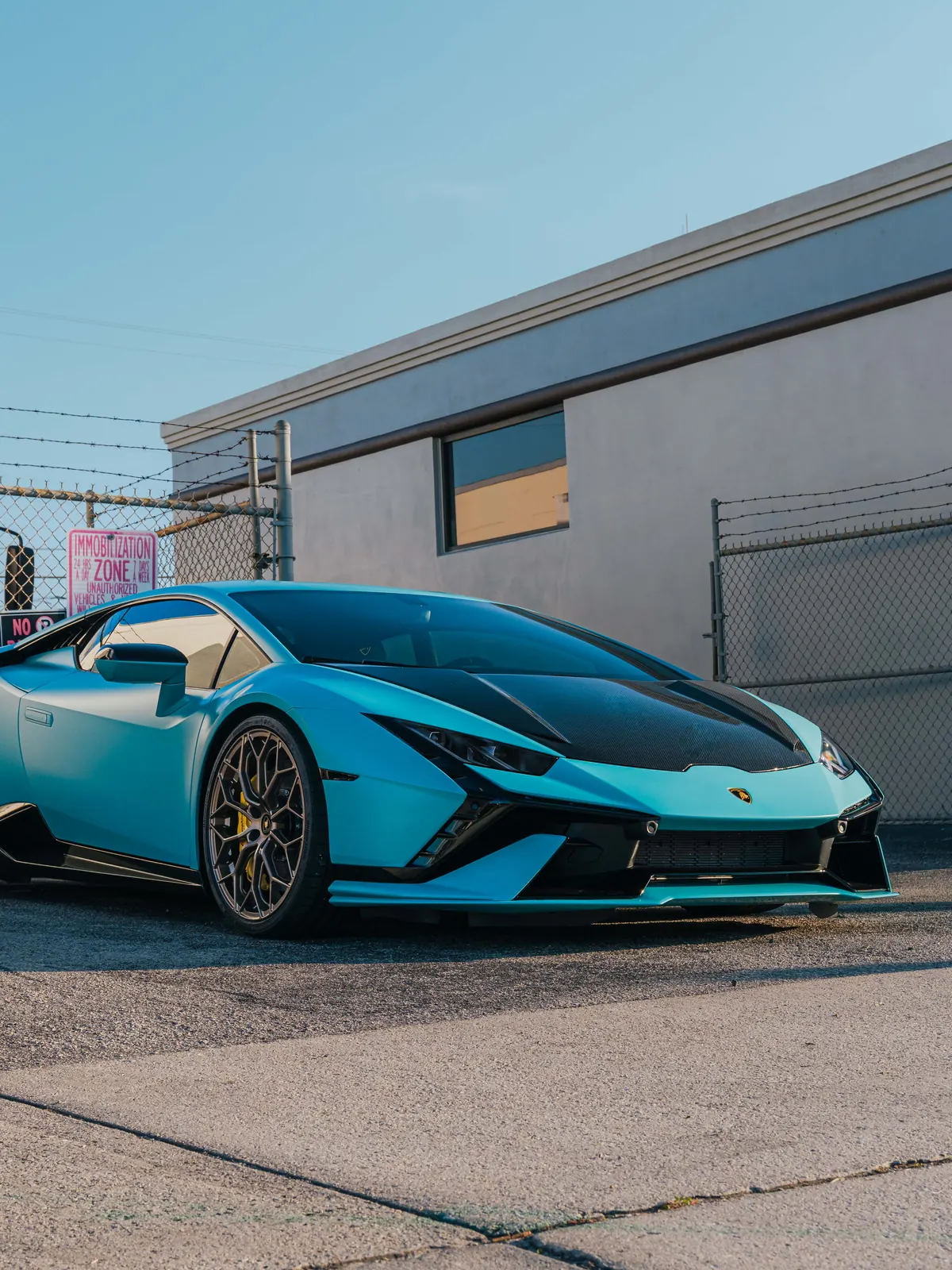 Lamborghini Huracan Tecnica with Ceramic Pro outside Ecophant Auto