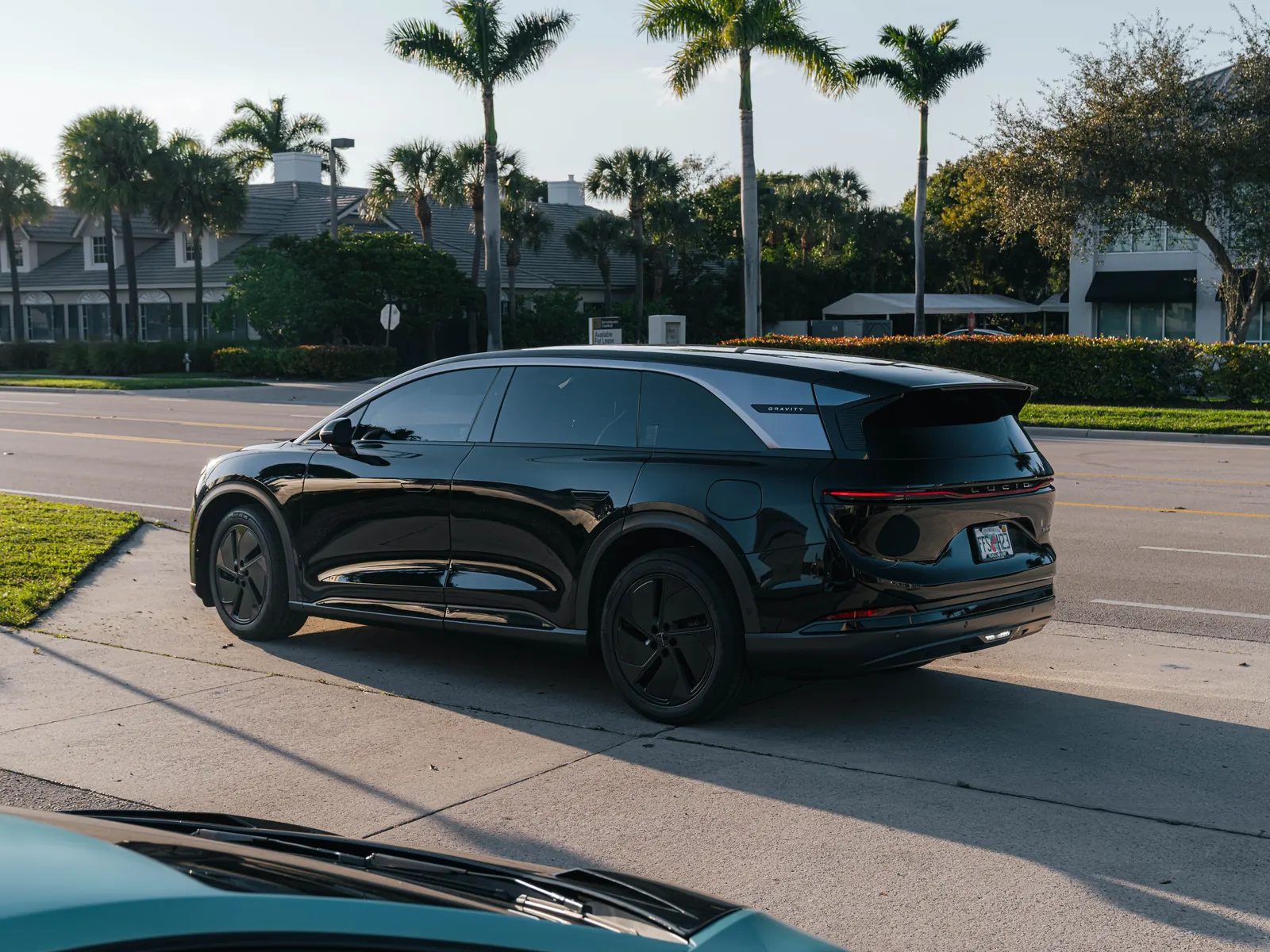 Black Lucid Gravity family SUV in Boca Raton