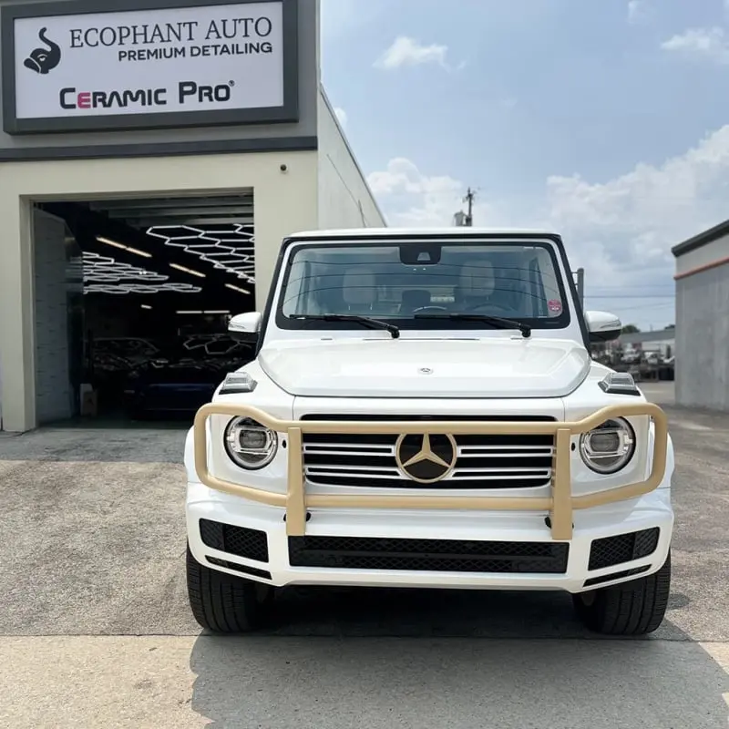 Body kit on a Mercedes-Benz at Ecophant Auto Boca Raton