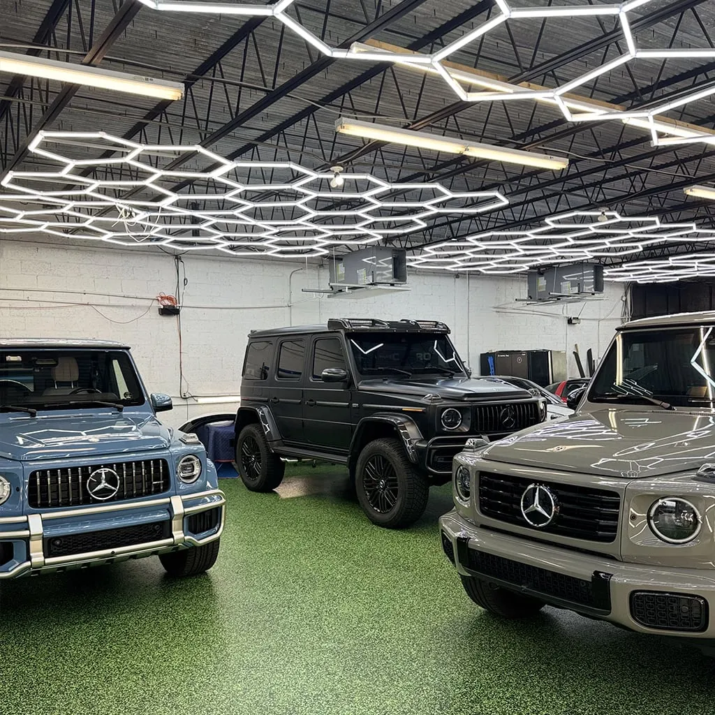 Ceramic coating applied on a Mercedes-Benz at Ecophant Auto Boca Raton