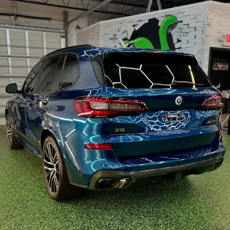 PPF installed on a BMW X5 at Ecophant Auto Boca Raton