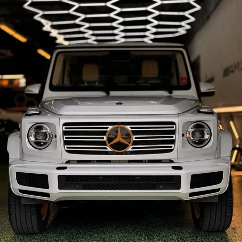 PPF installed on a Mercedes-Benz at Ecophant Auto Boca Raton