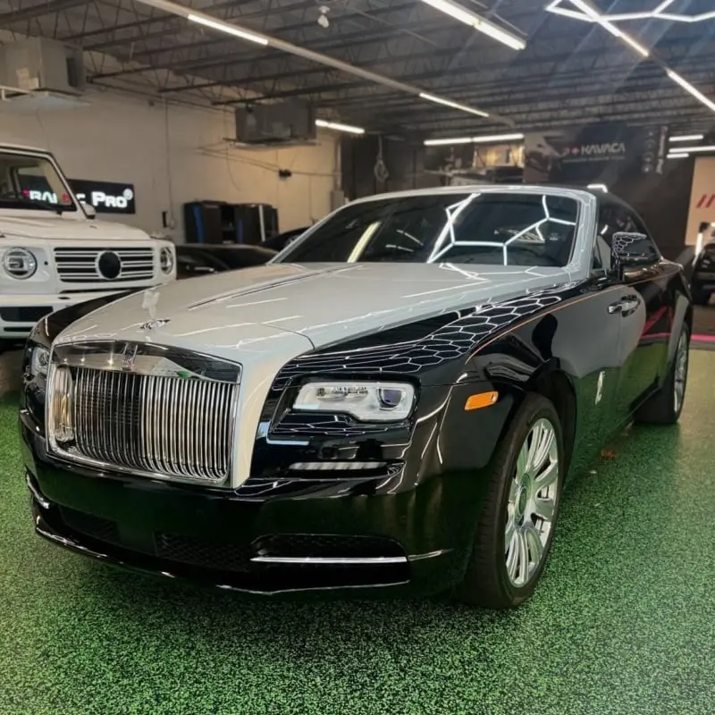 PPF installed on a Rolls-Royce at Ecophant Auto Boca Raton