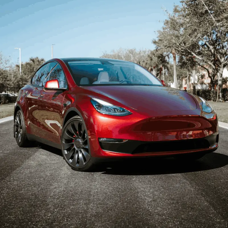 PPF installed on a Tesla Model Y at Ecophant Auto Boca Raton